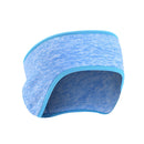 Unisex Solid Color Warm Elastic Double-Layer Scarf Neck Cover Knitted Scarves