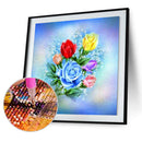 5D Full Round Diamond Painting diy Flower Embroidery Cross Stitch Home Decor