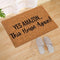 #A Entry Door Mat Literary Letters Design Antifade Pad Home Decors for Front D