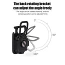 500mAh 6W COB LED Mini Flashlight Keychain 4 Modes 400lm Waterproof Pocket La