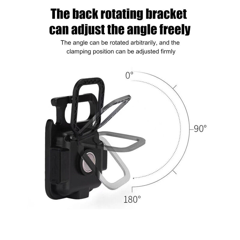 500mAh 6W COB LED Mini Flashlight Keychain 4 Modes 400lm Waterproof Pocket La