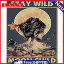 40x50cm Dragonfly Girl Back View Frameless Oil Paint By Numbers DIY Painting Kit