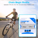TOOPRE 2 Pairs Bicycle Chain Link Connector MTB Bike Master Links (9S) Newly