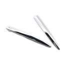 Front Bumper Lower Chrome Moulding Trim for FIAT 500 2007-2015 (1 Pair) Newly