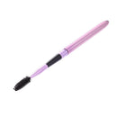 Foldable Makeup Eyelash Eyebrow Mascara Comb Pen Brush Applicator (Purple)