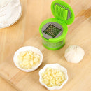 Portable Mini Garlic Grater Chopper Slicer Onion Hand Press Grinder Crusher