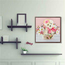 5D DIY Full Drill Diamond Painting Flower Embroidery Craft Kits Bedroom Wall