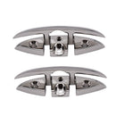 Steel Cleat Tie Hardware Folding Cleats Bollard Deck Line Rope Boat Yacht Dock