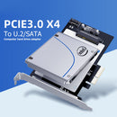 MAIWO KT048 PCIE X4 to U.2/SATA SFF-8639 Converter Board PCI-Express 3.0 Adapter