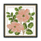 12 Months Flower Cross Stitch Printed Canvas DIY Needlework Set (June H428)