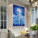 Cartoon Girl 5D DIY Special Shaped Part Drill Diamond Painting Embroidery K