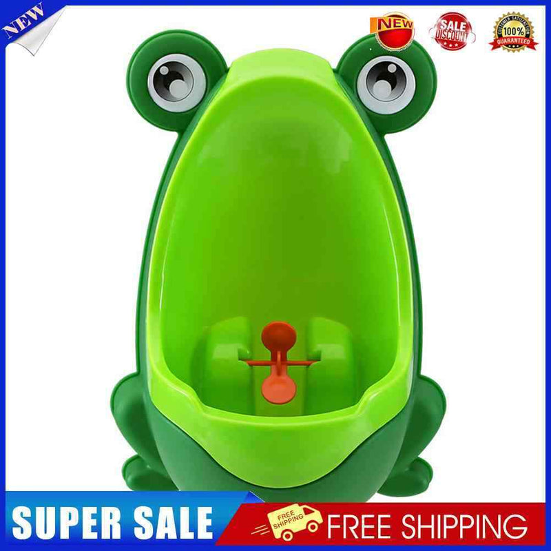 #A Baby Frog Toilet Cartoon Wall-Mounted Kids Boys Training Toilet for Household