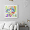 Abstract Flower Oil Paint By Numbers Kits DIY Art Home Decoration Gift Unfr
