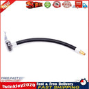 Motorcycle Bike Tyre Inflator Hose Air Pump Extension Tube Adapter (20cm) Newly