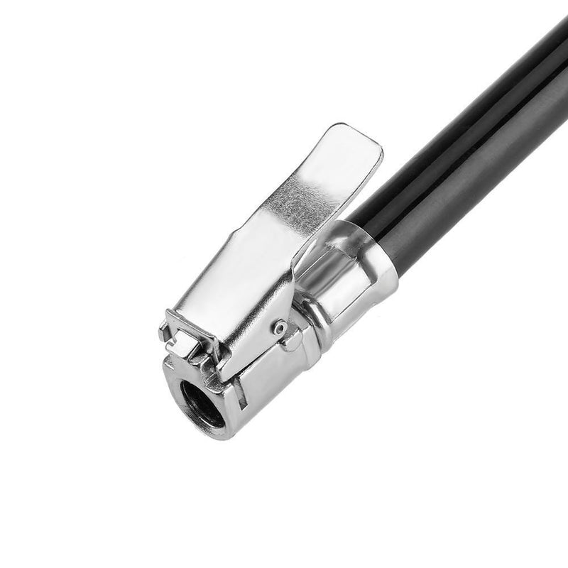 Flexible Clip-on Tyre Tire Chuck Inflator Rubber Hose for Car Truck Camper