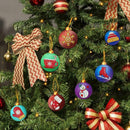 Christmas Tree Pendant Cross Stitch Xmas Ornament 5D Diamond Painting