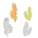 2Pcs Pine Branch Machining Dies Scrapbooking Stencil Embossing Dies Kür