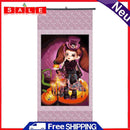 Hand Painted on Canvas DIY Evil Girl Oil Paint By Numbers Drawing Kit Ornaments