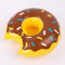 Inflatable Drink Cup Holder Donut Float Pool Party Water Coaster (Brown)