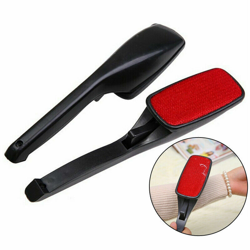 Rotating Lint Brush Fabric Pet Hair Remover Fluff Dust Clean Sofa Clothes S6V9