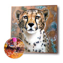 Full Round Diamond Painting Leopard 5D DIY Mosaic Handmade Wall Pictures Gift