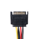 Quality Extension Y Splitter Useful Male To 2 Female Adapter Power Cable SATA