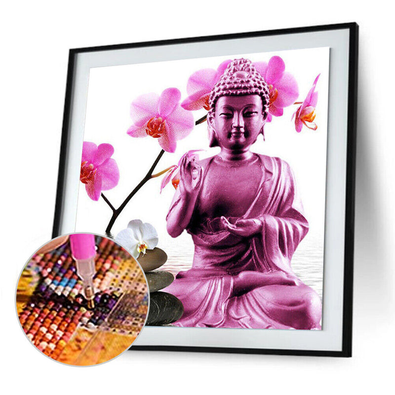 5D DIY Full Drill Diamond Painting Buddha Cross Stitch Embroidery Mosaic Newly