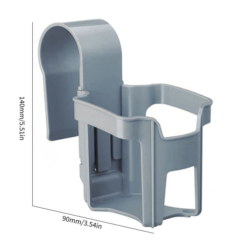 Swimming Pool Cup Holder - Durable Plastic Material Drinks & Water (Grey)