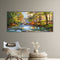 River in Forest Oil Paint By Numbers DIY Handpainted on Canvas Wall Art Pictu