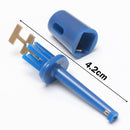 Round Shape Clamp Electronic Testing Test Probe Hook Clip Multimeter Lead Wire