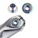 BOLANY Bike Fitting Arm Fixing Bolt Crankset Nut Bicycle Parts (Multicolor)