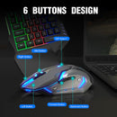G859 6 Buttons Luminous Wireless Mouse Computer PC 2400dpi Ergonomic Gaming Mice