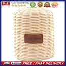Rattan Gas Tank Cover Outdoor Camping Gas Fuel Canister Storage Protective Ca