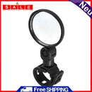 Bicycle Adjustable Handlebar 5cm Convex Rear View Mirror MTB Bike ABS Rearview