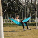 245x90cm Outdoors Camping Parachute Sleeping Hammock Garden Swing Hanging B
