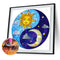 5D DIY Sun Moon Full Round Drill Diamond Painting Kit Mosaic Craft (A3347) Newly