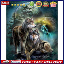 Wolf Frameless Picture Oil Paint By Numbers Hand Painted Picture for Bedroo