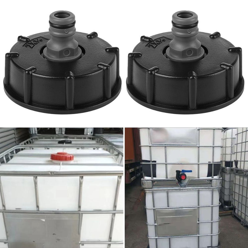 Water Pipe Tap Connector 1/2inch Hose Lock Ibc Tank Adapter Adaptor Connector
