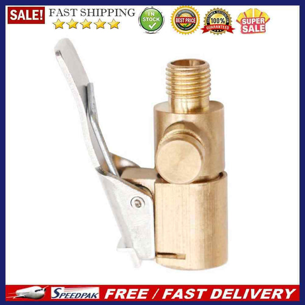 Portable Air Pump Valve Connector Brass Car Tires Accessories for Compressor