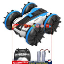 Waterproof RC Stunt Car 2.4GHz 2 Sides Amphibious Vehicle with 2 Battery Newly