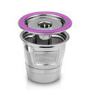 Stainless Steel Coffee Capsule Cup Reusable K Cup for Keurig 2.0/1.0 (C)