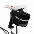 Bicycle Bag Outdoor Storage Pouch Waterproof Saddle Accessories (Black) Newly