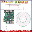 PCI-Express 1X USB 3.0 Riser PCI-E 1 to 4 Expansion Extender for PC Case USB Kit