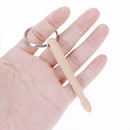 Beech Wooden Drumsticks Keychain Mini Multi-Functional Drumsticks Keys