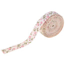 5 Yard Floral Ribbon Clothing Tape Label DIY Craft Bowknot Sewing Accessory