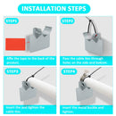 High Version Swimming Pool Pipe Fixing Holder Support for Intex (Grey)