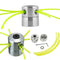 Aluminum Grass Trimmer Head With 4Lines Brush Cutter Lawn Accessories Head V9D2
