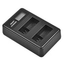 LP-E5 LCD Dual Port USB Battery Charger for Canon EOS 1000D 500D 450D Kiss Newly