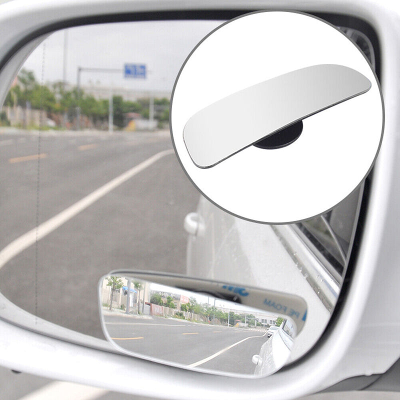 Universal Auto Wide Angle Rear View Mirror Car HD Frameless Blind Spot Mirr