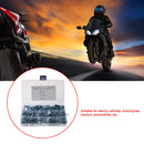 120pcs Carbon Steel Fastener Clips U Shape Chimney Nut for Motorcycle Automobile